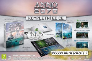 Anno 2070 Kompletní edice v češtině se všemi datadisky a bonusy